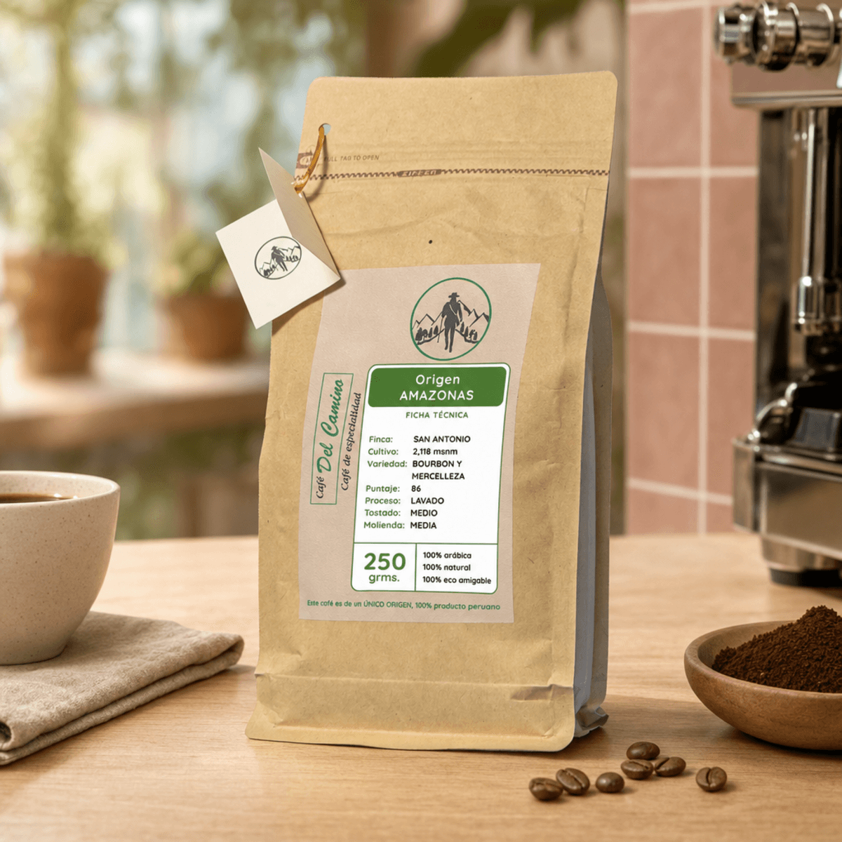 Café Amazonas amazonas 250g molido de Café del Camino